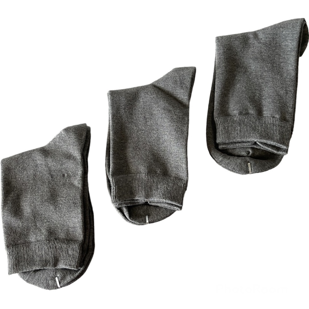 🌹2 for $20🌹 New. Men's Unbranded Dress Socks / Casual Socks Gray | Size 6-9